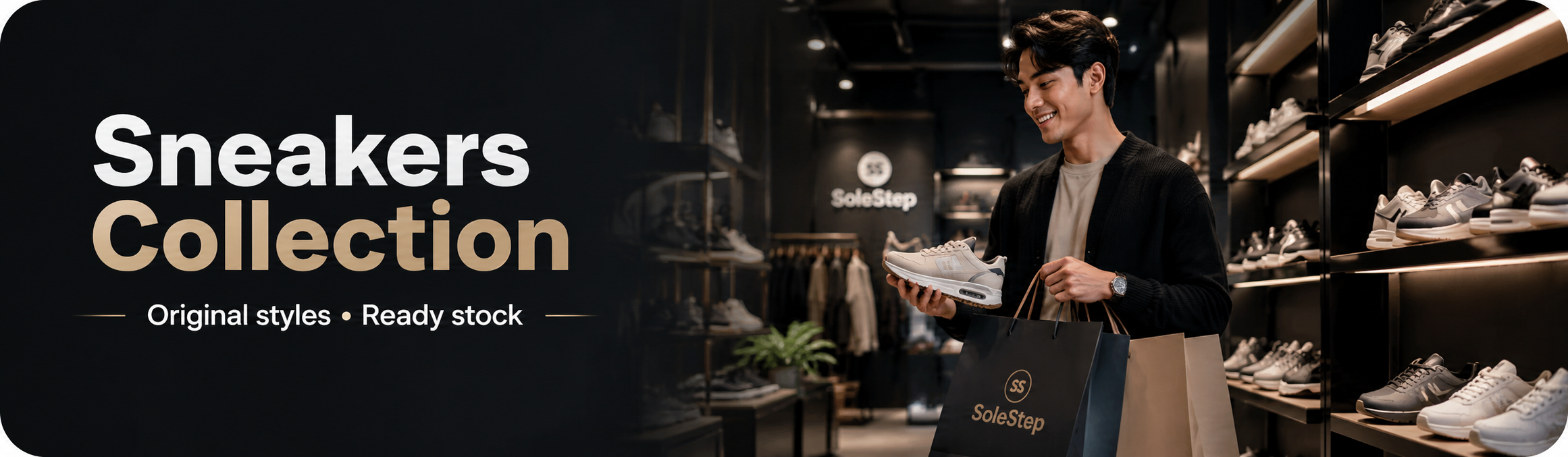 Sneakers Banner