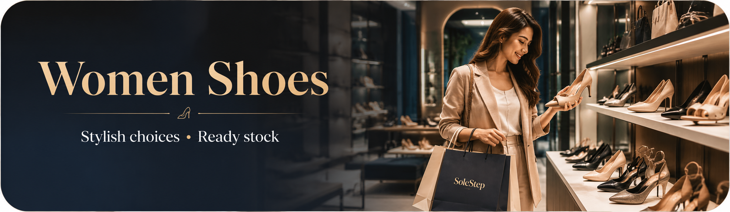Women Shoes Banner